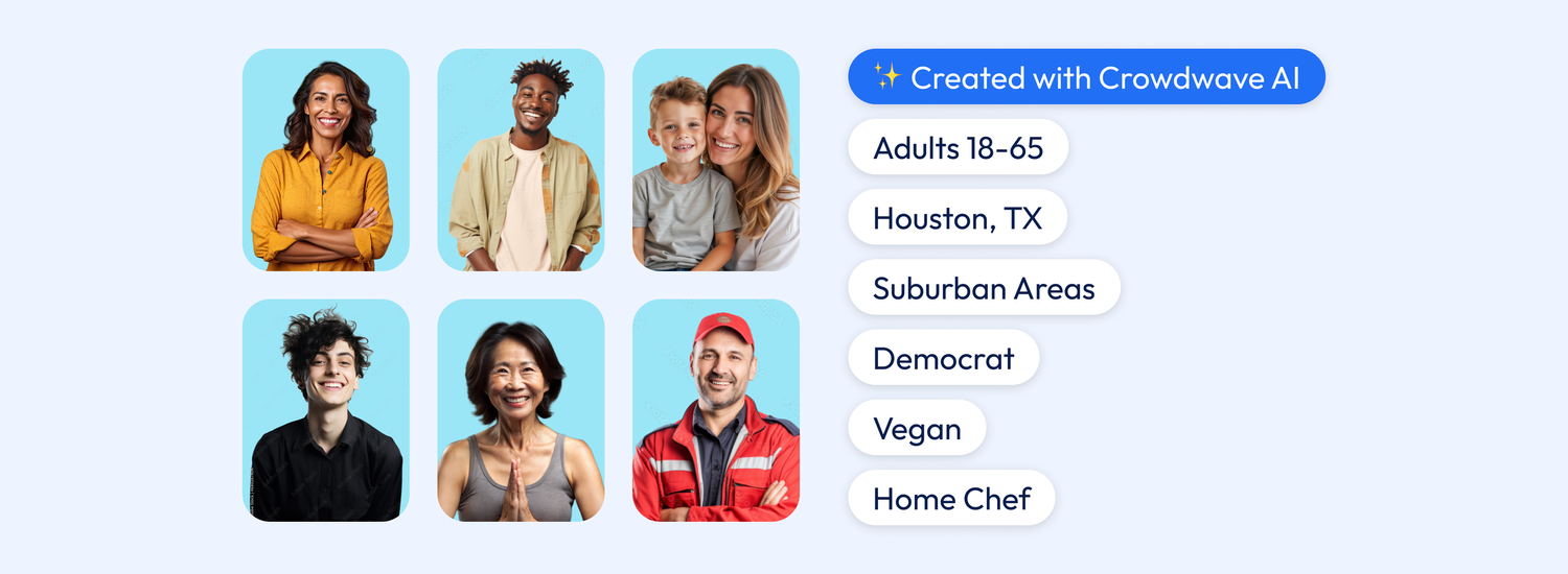 Group of Crowdwave AI personas