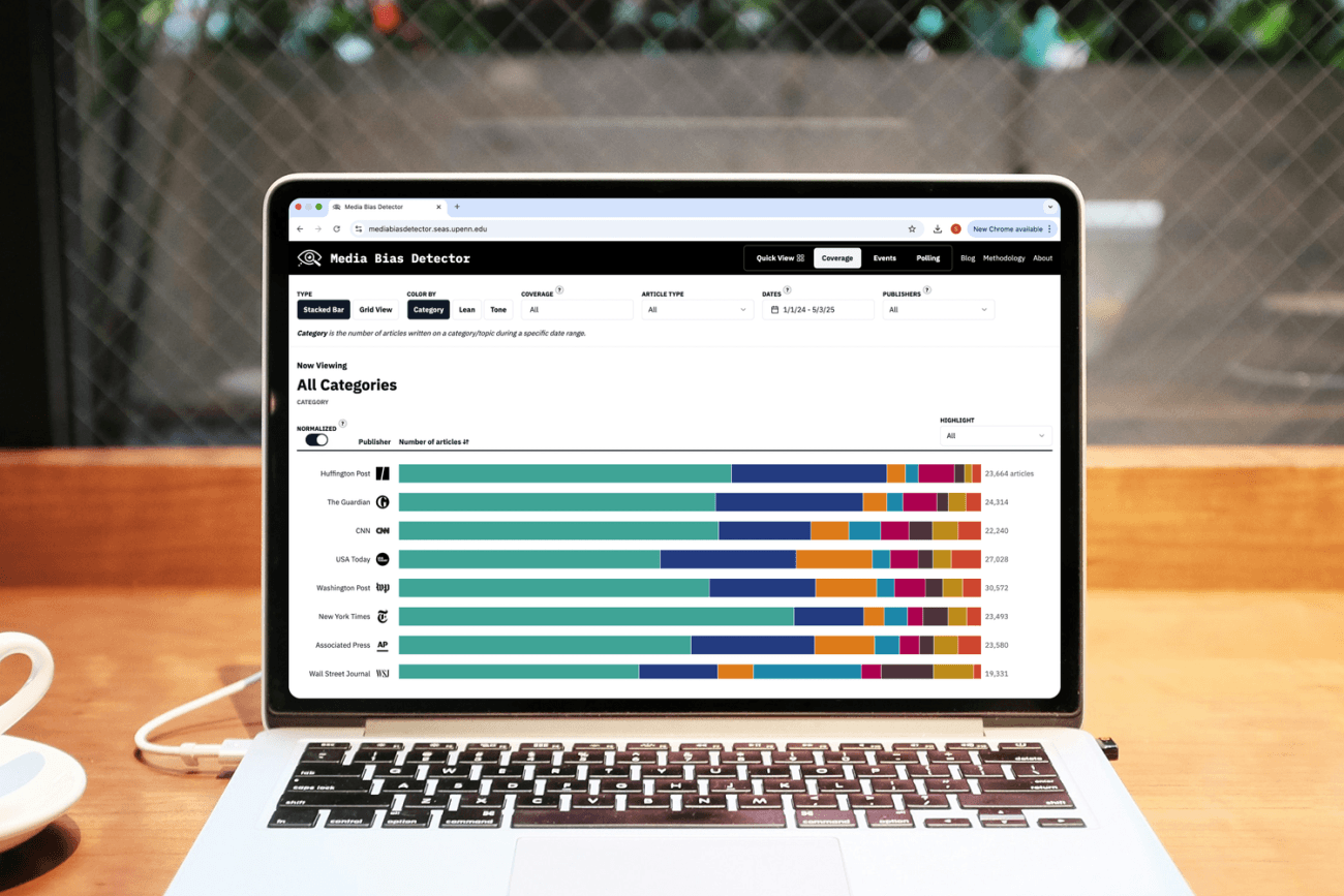 Media Bias Detector mockup
